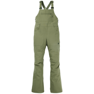 Women's Burton Avalon Stretch Bib Pants 2025 in Green size X-Small