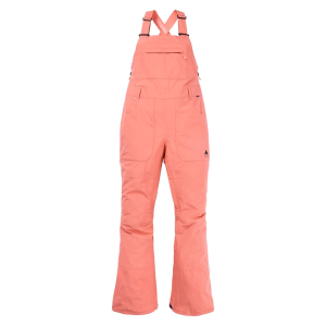 Women's Burton Avalon Stretch Bib Pants 2025 - 3XL in Pink size 3X-Large