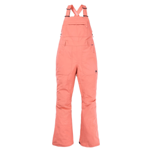 Women's Burton Avalon Stretch Bib Pants 2025 - XXS in Pink size 2X-Small
