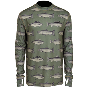 Airblaster Base Layer Top Men's 2025 in Green size X-Small