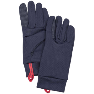 Hestra Touch Point Dry Wool Liners 2026 in Blue size 5 | Wool/Polyester