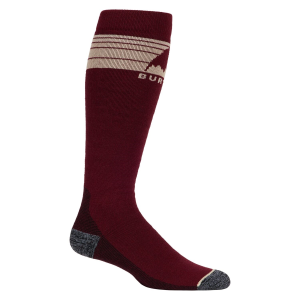 Burton Emblem Midweight Socks 2025 in Red size Medium