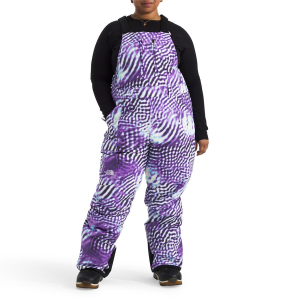 Women's The North Face Freedom Insulated Plus Tall Bibs 2025 in Purple size 3X | Nylon