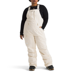 Women's The North Face Freedom Insulated Plus Tall Bibs 2025 in White size 3X | Nylon