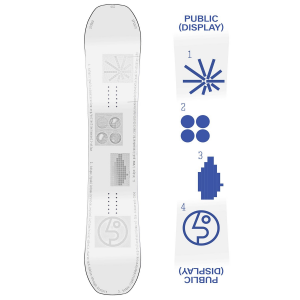 Public Snowboards Display Snowboard 2025 size 150