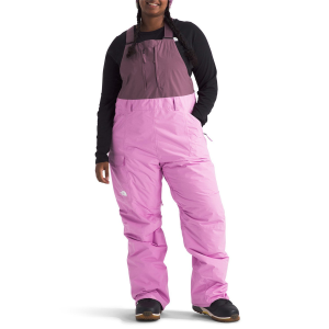 Women's The North Face Freedom Insulated Plus Tall Bibs 2025 in Pink size 3X | Nylon