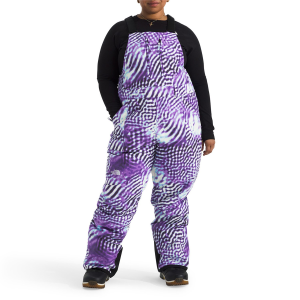 Women's The North Face Freedom Insulated Plus Bibs 2025 in Purple size 3X | Nylon