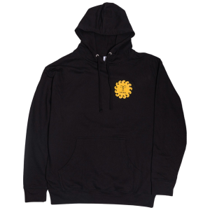 Spiral Wax Co. Sungod Hoodie Unisex 2025 in Black size Medium | Cotton/Polyester