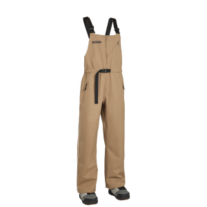 Women's Airblaster Every Body Bibs 2025 in Brown size Large