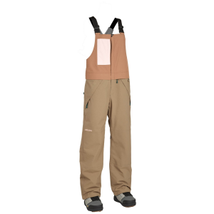 Women's Airblaster Sassy Hot Bibs 2025 in Brown size Small