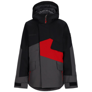 Kid's Obermeyer Gage Jacket Boys' 2025 in Black size Medium | Polyester