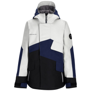 Kid's Obermeyer Gage Jacket Boys' 2025 in White size Medium | Polyester