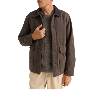 Rhythm Type-12 Jacket Men's 2024 in Black size Small | Cotton/Polyester