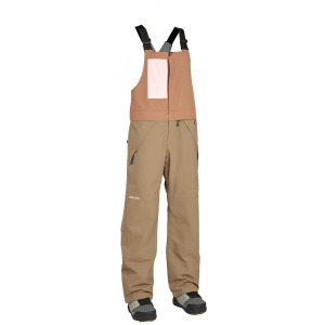 Women's Airblaster Sassy Hot Bibs 2025 in Brown size X-Small