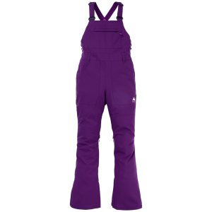 Women's Burton Avalon Stretch Bib Pants 2025 in Purple size Large