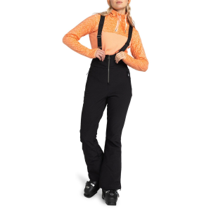 Women's Roxy Summit Bibs 2025 in Black size Large | Elastane/Polyester
