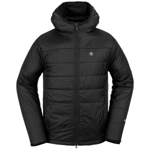 Volcom Utility Puff Jacket Men's 2024 - XXS in Black size 2X-Small | Wool/Polyester