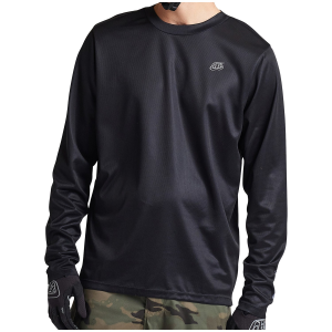Troy Lee Designs Flowline Long Sleeve Jersey 2024 in Black size Small