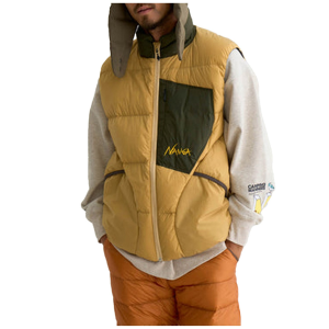 Nanga Mazeno Ridge Vest Men's 2024 in Khaki size Small | Nylon