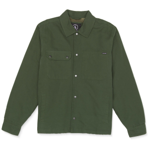 Volcom Larkin Lined Jacket Men's 2024 in Green size Large | Cotton/Polyester
