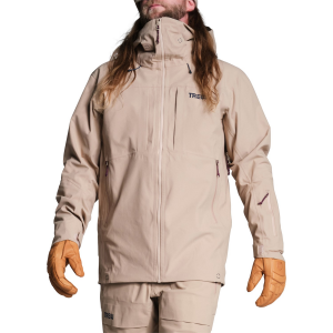 Trew Gear Cosmic 3L Primo Jacket Men's 2025 in Khaki size Medium | Nylon
