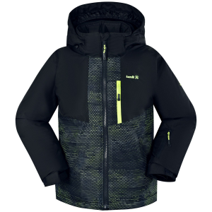 Kid's Kamik Arlo Jacket Boys' 2025 in Black size 8 | Polyester