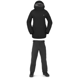 Women's Volcom Portal Bonded Stretch Jacket 2023 - XS Package (XS) + X-Large Shell in Black size Xs/Xl