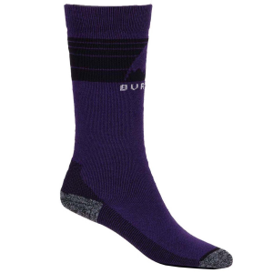 Kid's Burton Emblem Midweight Socks 2025 in Purple size Small/Medium