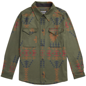 Women's Dakine Unlined Printed Shacket 2024 Jacket in Brown size X-Small