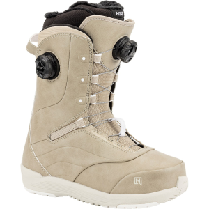 Women's Nitro Crown Boa Snowboard Boots 2025 in Sand size 7.5 | Rubber