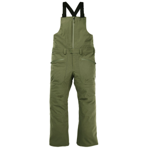 Burton Reserve Bib Pants 2025 in Green size X-Small | Polyester