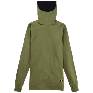Women's Burton Midweight Long Neck Top 2025 in Green size Small