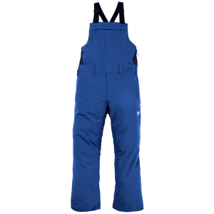 Burton Snowdial Bib Pants Men's 2025 in Blue size Large | Polyester