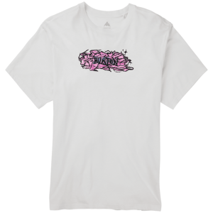 Burton Blossom 24 Short-Sleeve T-Shirt Men's 2024 in White size Medium | Cotton