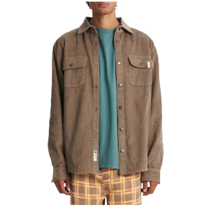 The Critical Slide Society Surface Overshirt Men's 2024 Brown size Medium | Cotton