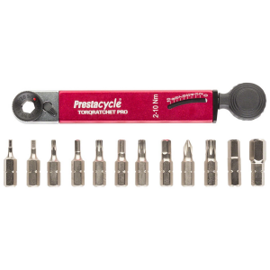 Prestacycle TorqRatchet PRO Wallet Pocket Multi-Tool Set 2024 size 2-10Nm