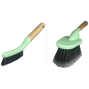 mountainFLOW Bamboo Cleaning Brush Set 2025 size Drivetrain + Frame | Bamboo/Plastic