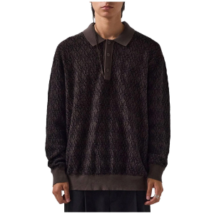 Former Expansion Knit Polo Men's 2024 in Brown size Small | Cotton