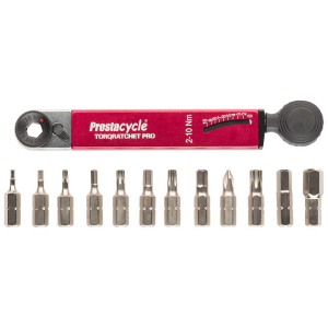 Prestacycle TorqRatchet PRO Deluxe Pocket Multi-Tool Set 2024 size 2-10Nm | Neoprene