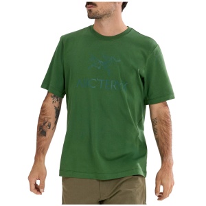 Arc'teryx Arc'word Logo Short-Sleeve T-Shirt Men's 2025 in Green size X-Large | Cotton