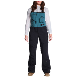 Women's Trew Gear Rock Creek Tall Bibs 2025 in Blue size Medium | Nylon/Spandex/Polyester