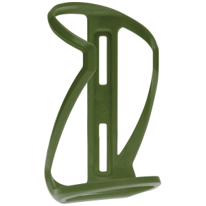 Blackburn Clutch Comp Side Entry Water Bottle Cage 2025 in Green size Left | Plastic