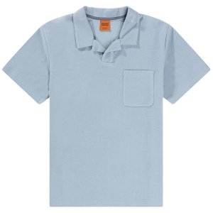 Rhythm Vintage Terry Polo Men's 2025 in Blue size Medium | Cotton