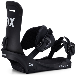 Fix Truce Snowboard Bindings 2025 in Black size Medium | Nylon/Aluminum