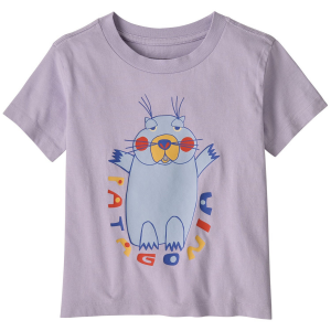 Kid's Patagonia Graphic T-Shirt Infants' 2025 in Purple size 2T | Cotton
