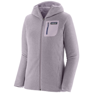 Women's Patagonia R1 Air Full Zip Hoodie 2025 in Purple size X-Large | Polyester