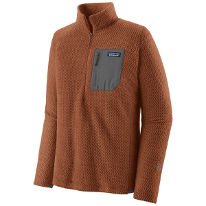 Patagonia R1(R) Air Zip Neck Top Men's 2025 in Brown size Small | Polyester