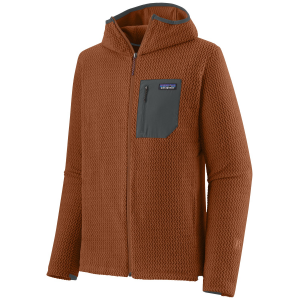 Patagonia R1(R) Air Full-Zip Hoodie Men's 2025 in Brown size Small | Polyester