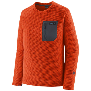 Patagonia R1(R) Air Crew Top Men's 2025 in Orange size Small | Polyester