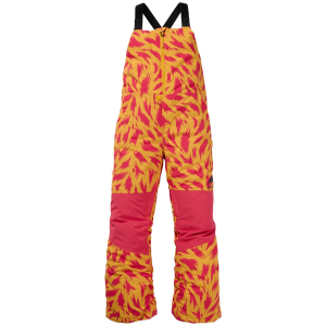 Kid's Burton Skylar 2L Bibs 2025 in Orange size X-Large